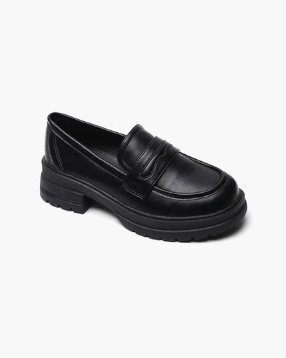 Leder-Slipper „Old Money“