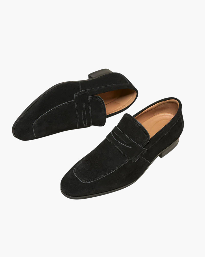 Penny Loafer aus Wildleder (Old Money)