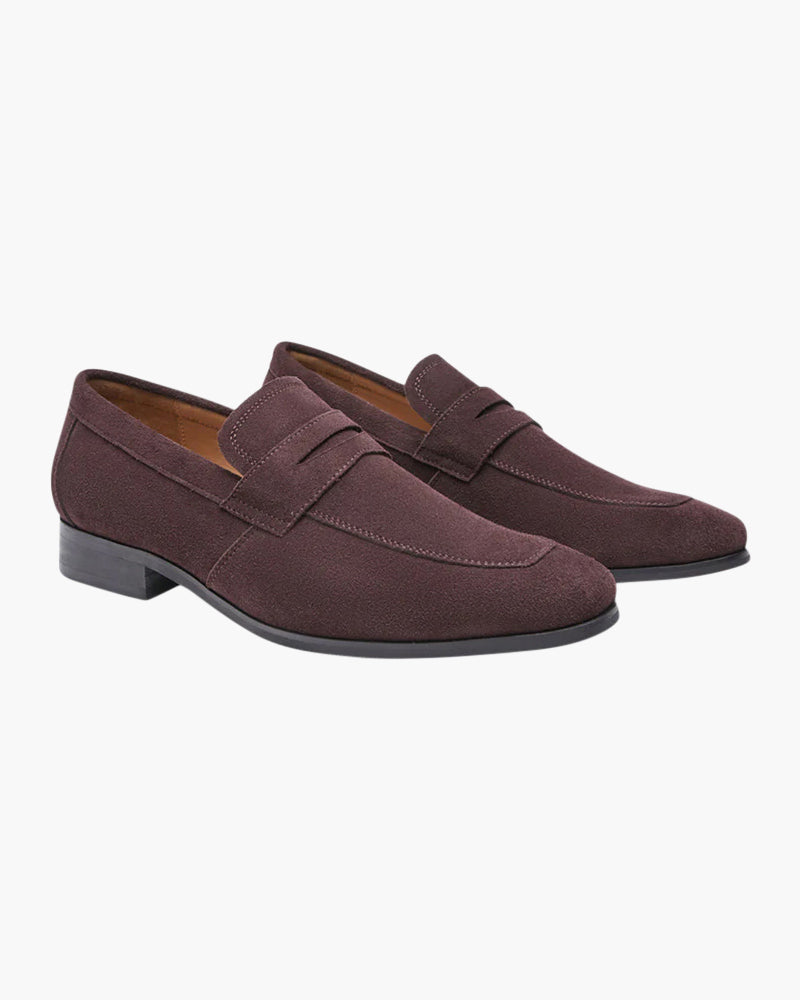 Penny Loafer aus Wildleder (Old Money)