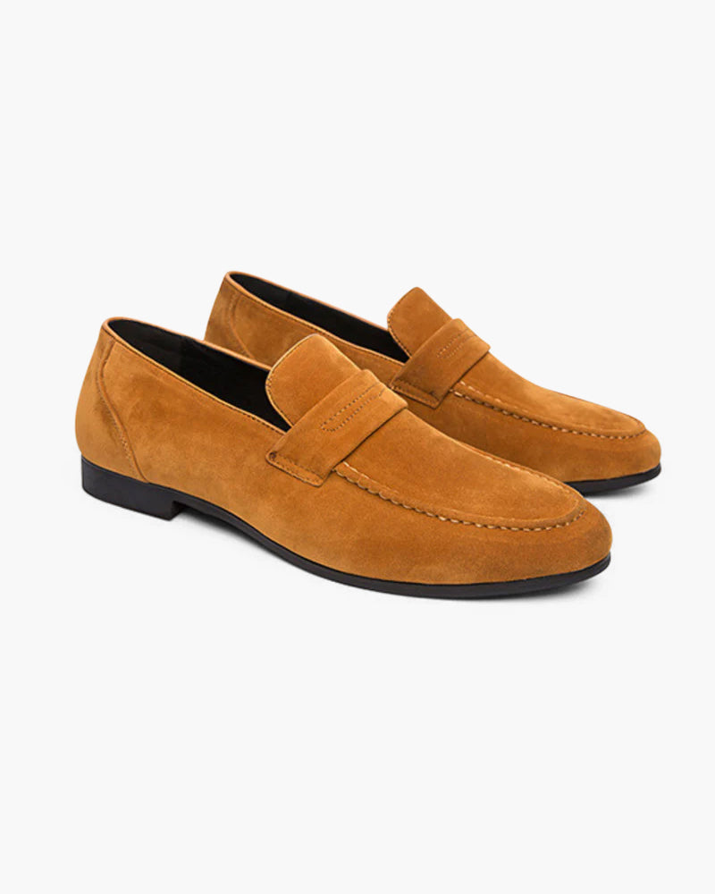 Penny Loafer aus Wildleder (Old Money)