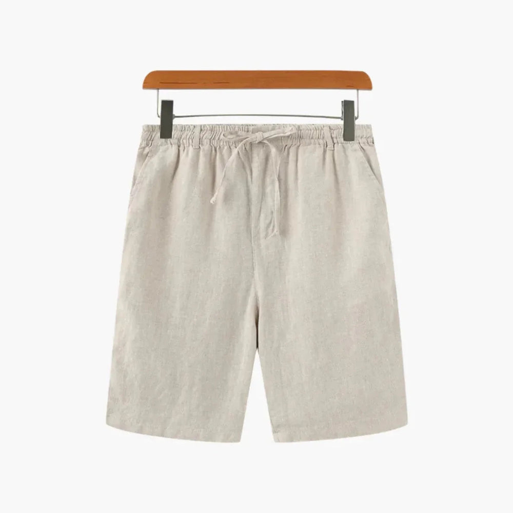 COMO Leinen-Shorts