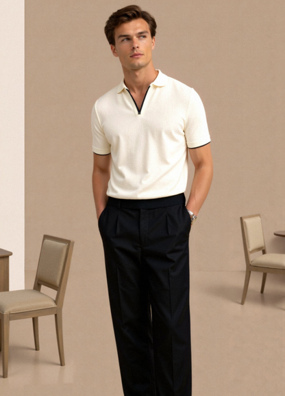 BARI Soft-Blend Tailliertes Polo