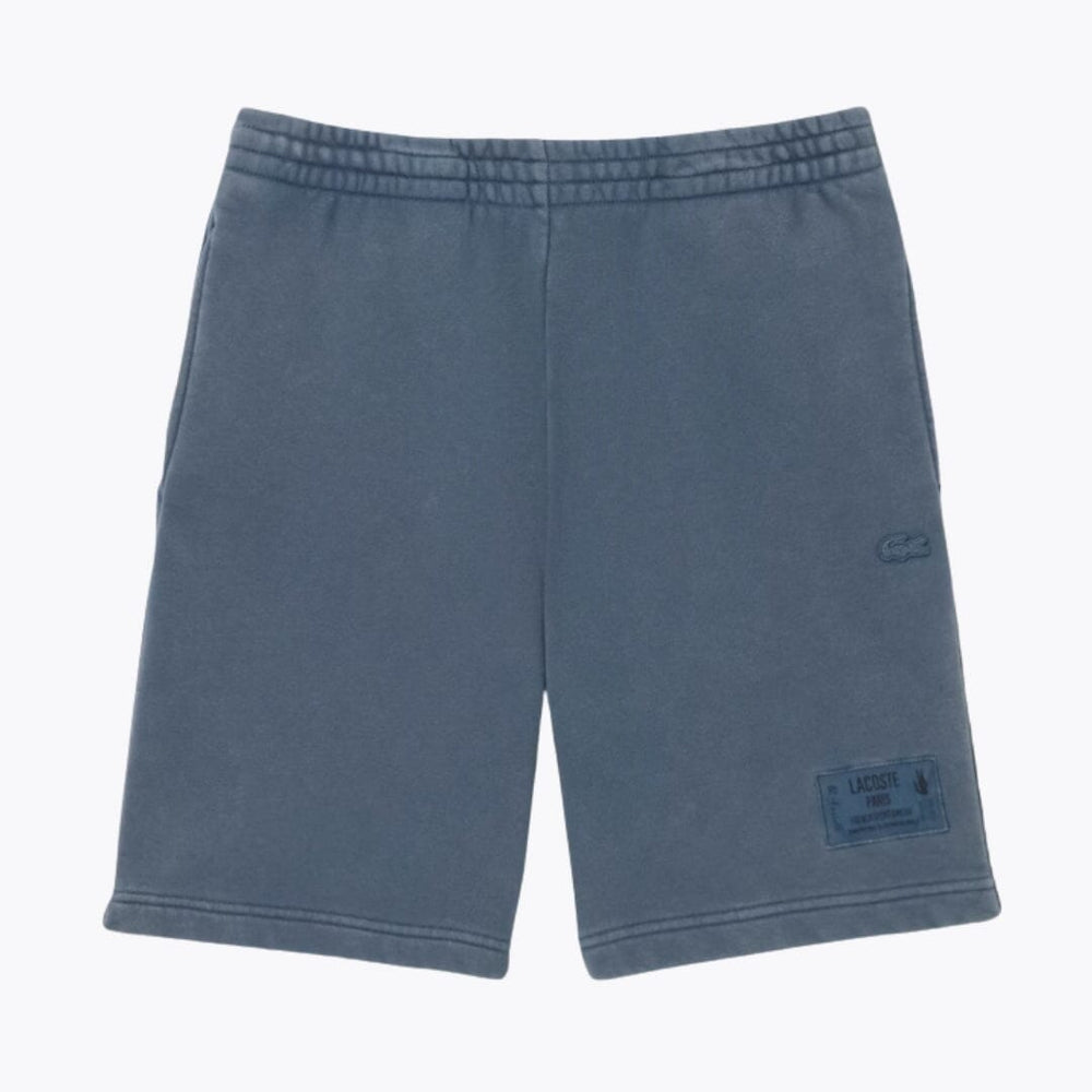 LC Baumwoll-Fleece-Shorts mit Washed-Effekt