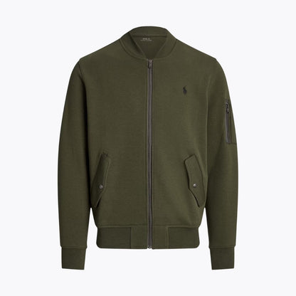 RL Bomberjacke aus Doppelstrick